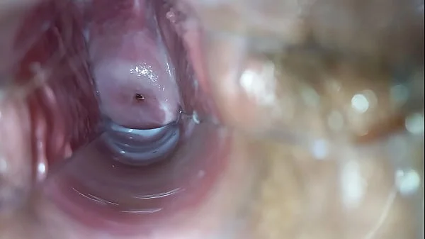 Pulsating orgasm inside pussy